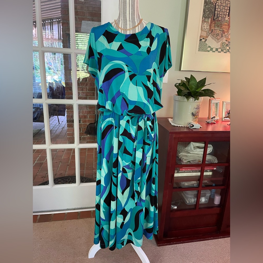 CHICO’S GEOMETRIC DRESS - P.T.